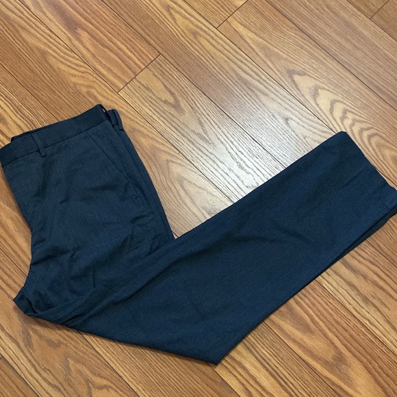 🌞Express Photographer men’s gray cotton blend dress pants straight leg 32x32 in - Picture 13 of 13